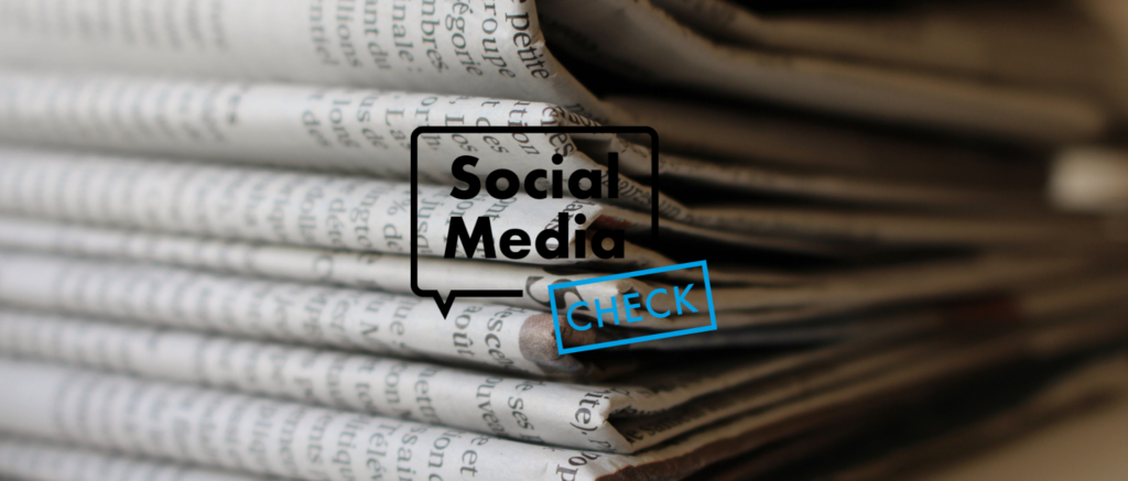 Social Media Check: Printmedien 2019