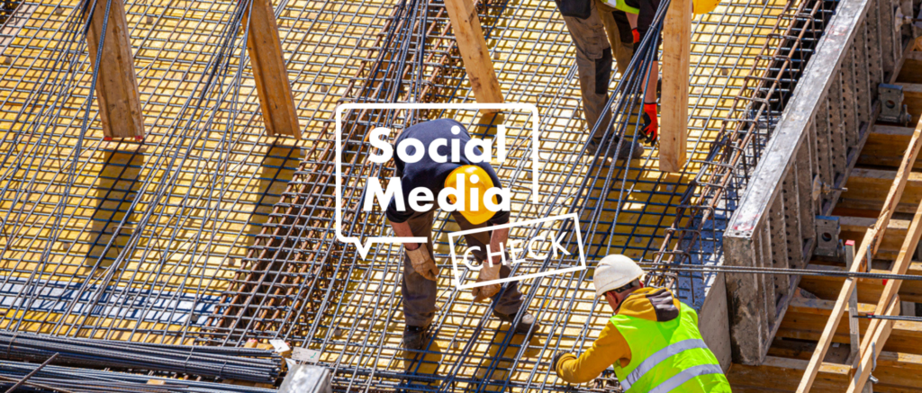Social-Media-Check: Zehn führende Schweizer Bauunternehmen