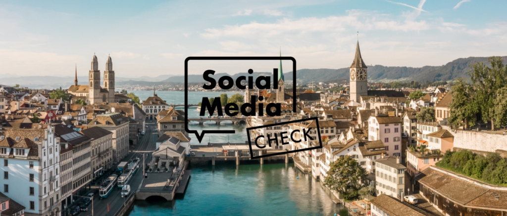 Social Media Check: Schweizer Städte 2021